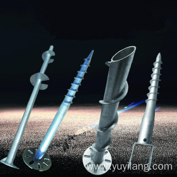 Hot-DIP Galvanized Ground Anchor Screw